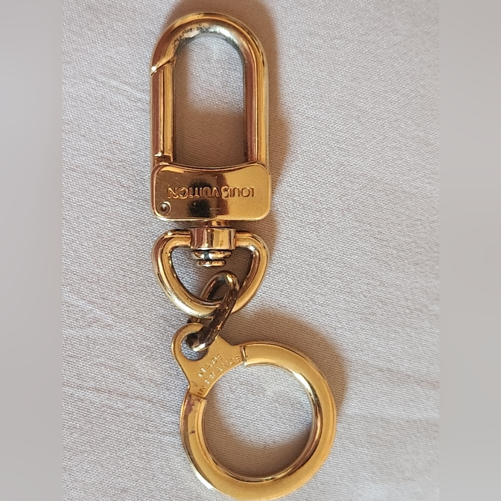 Louis Vuitton Ano Cles Key Chain Key Charm Gold